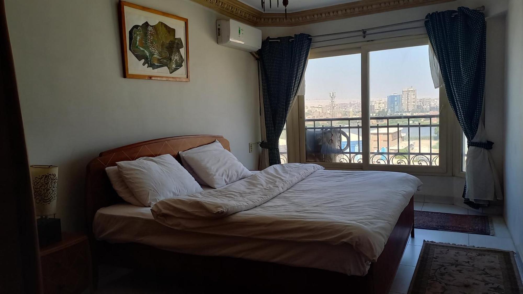 Апарт отель Nile House Giza Экстерьер фото